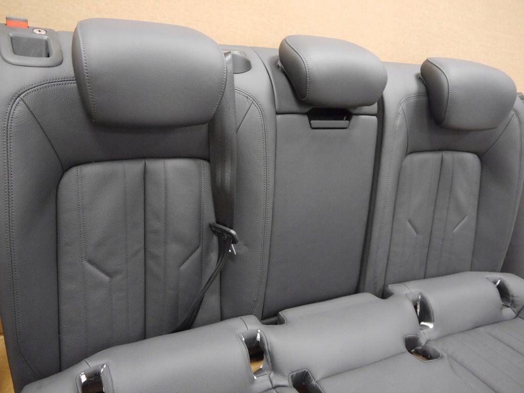 фото №9, Audi a6 c8 сидіння заднє сидіння шкіра оббивка