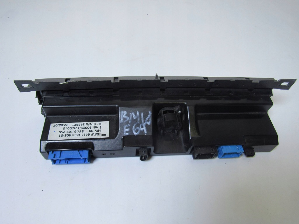 Панель кондиционера bmw 7 e65 e66 65 66 6981405 с Разборки