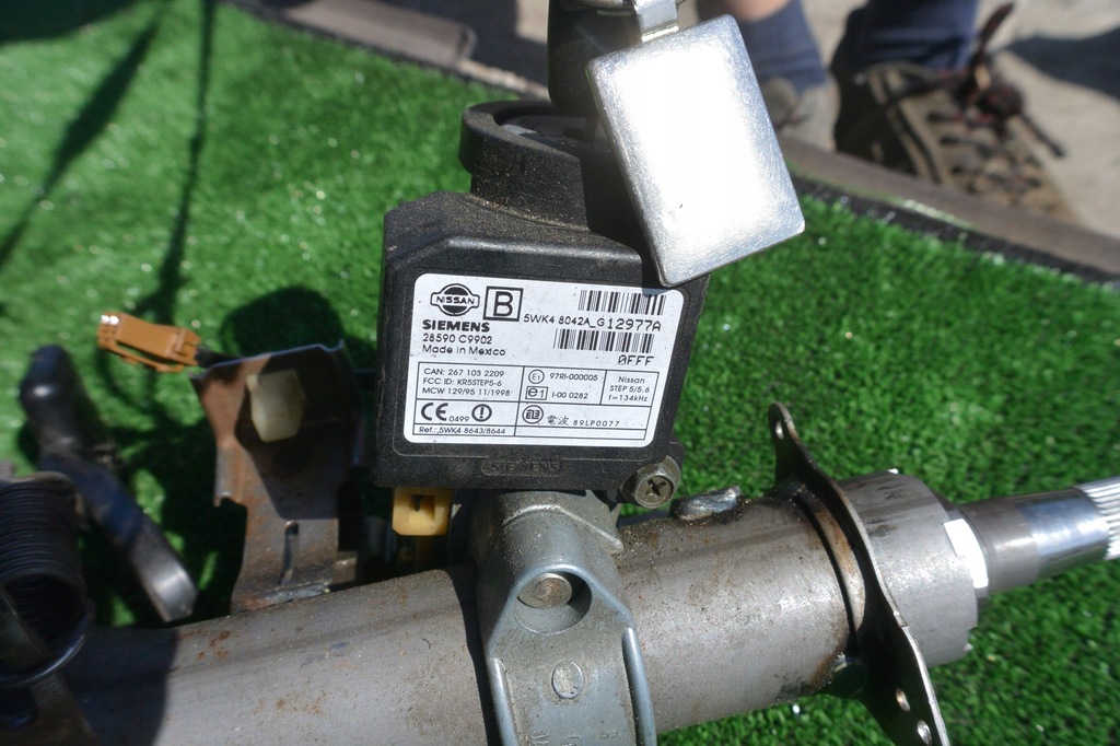 фото №7, Колонка кермова замок запалювання nissan maxima a33 eu