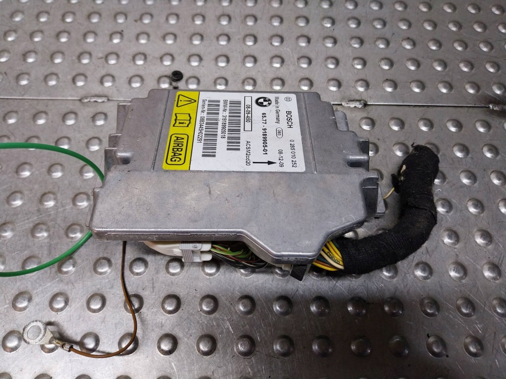 Блок керування датчик подушка безпеки 9189905 0285010252 bmw x5 e70 x6 e71 Зі Шроту