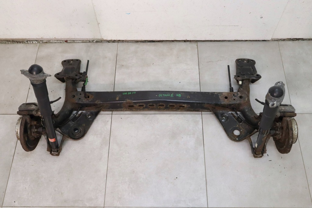 фото №1, Балка oś задняя задняя skoda octavia iii hb 5q0501115