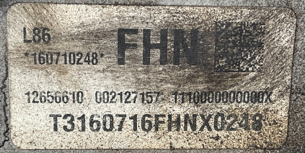 O3 silverado yukon escalade iv 2014 - двигун стійку  6.2 v8 l86 12619168 Київ