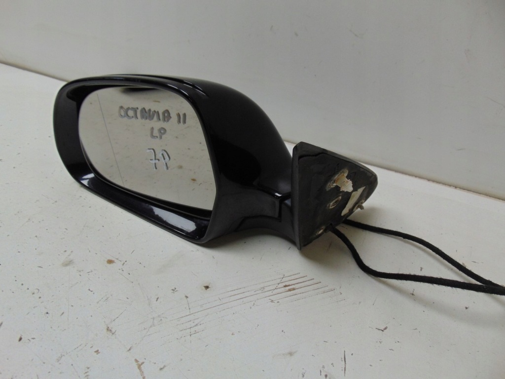 Купить Зеркало левая skoda octavia 2 рестайлинг  7 pin европа