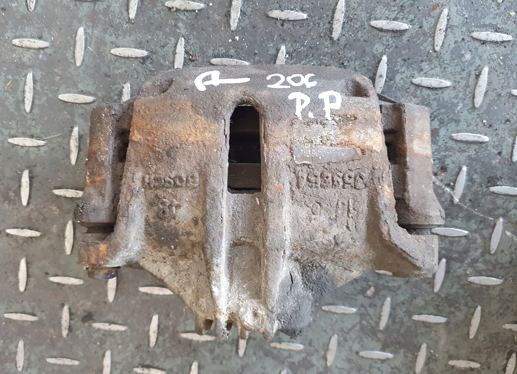 фото №1, Суппорт тормозной правый перед peugeot 206 1.4