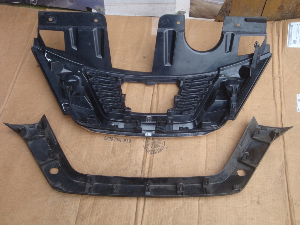 фото №5, Nissan x-trail t32 lift решётка радиатора