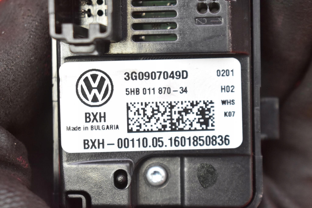 фото №10, Панель керування обдув кондиціонер 3g0907049d vw passat b8 14-20