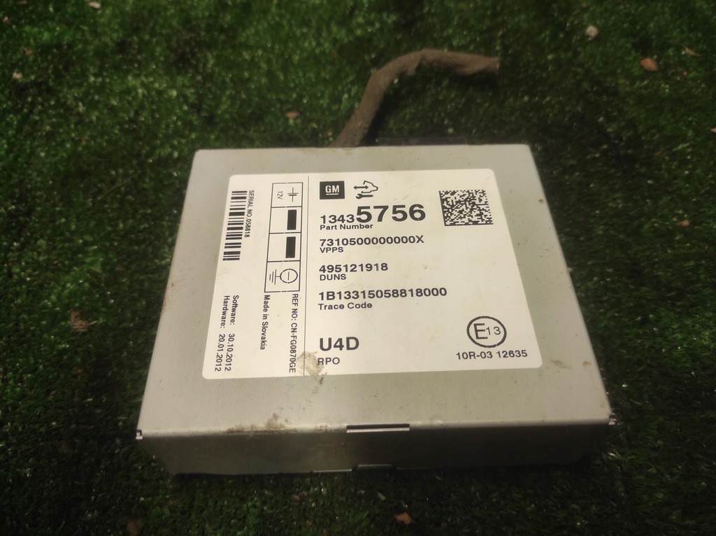 фото №1, Opel astra j модуль радіо ubt 13435756