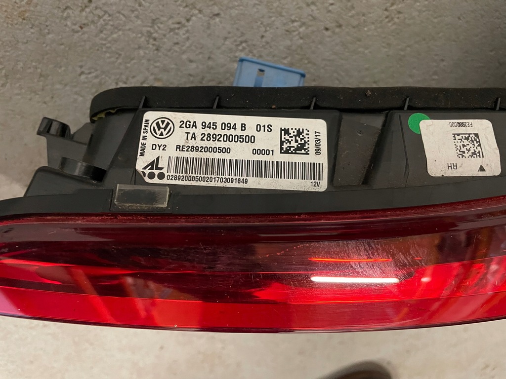 фото №8, Vw t-roc r-line лампы задние led