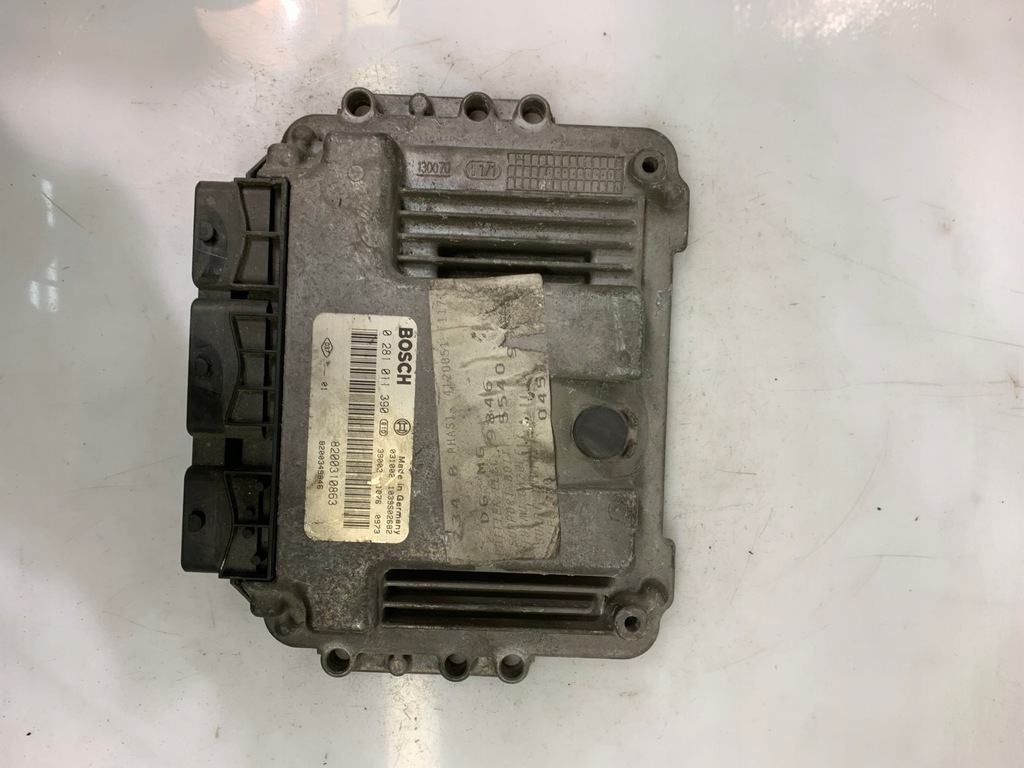 фото №1, Бортовий комп'ютер двигуна renault 0281011390 8200310863