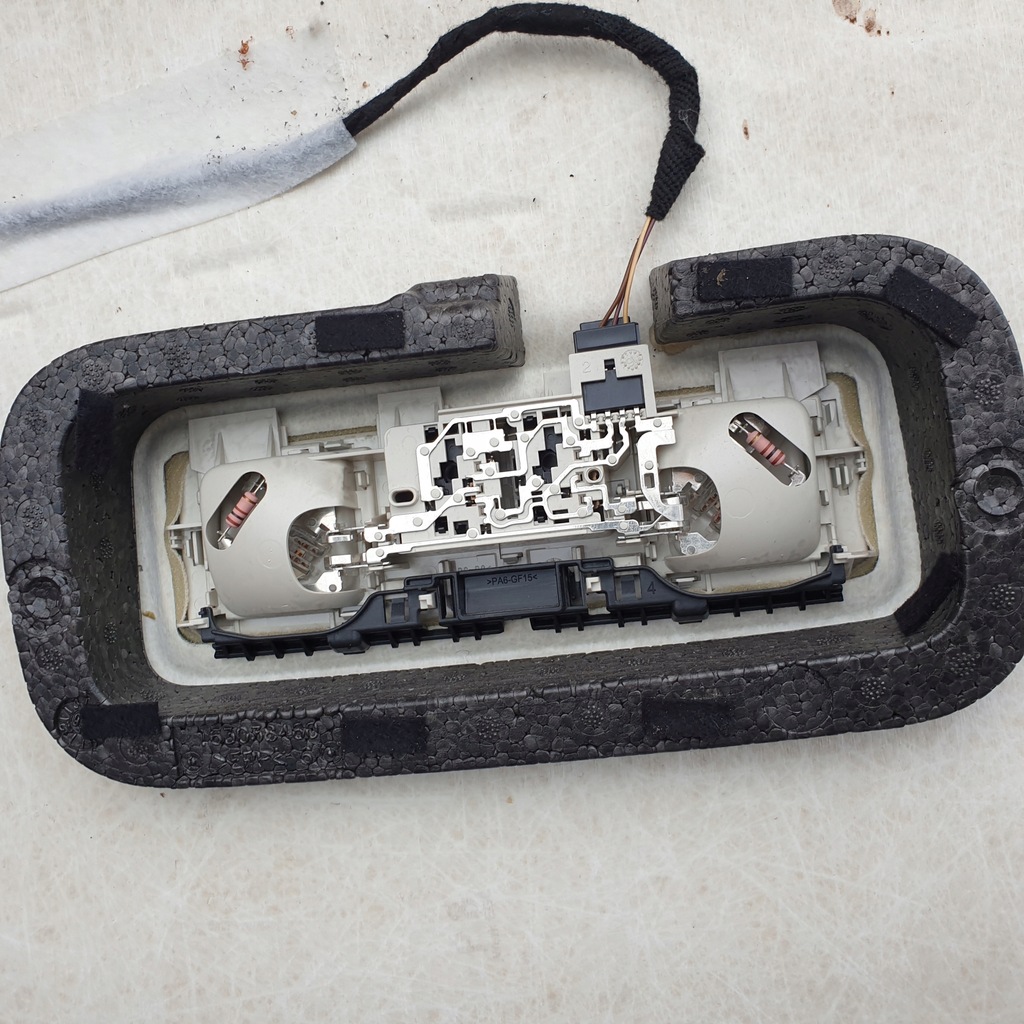 фото №15, Потолок лампа vw passat b8 3g sedan sttropez