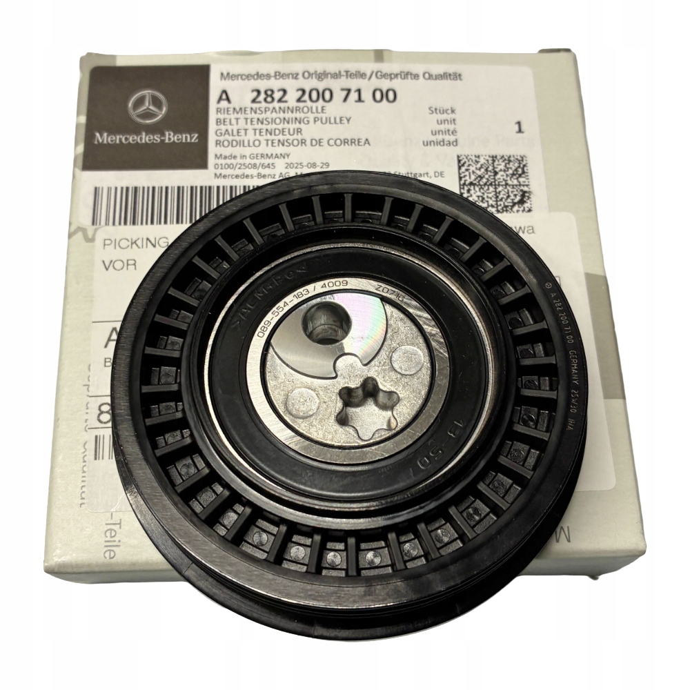 Купити Ролик натяжна ремінь mercedes оригінальний номер a2822007100