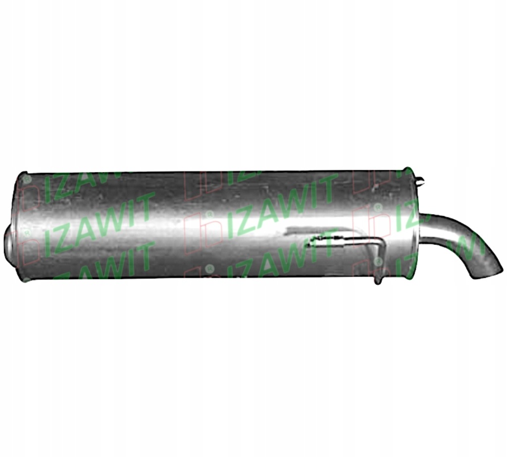 фото №7, Гаситель конечный peugeot 306 1.1 1.4 1.6 1.8 1.9 93-