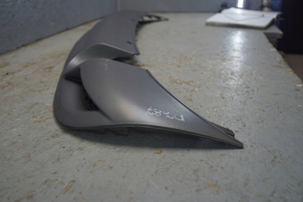 фото №7, Audi a3 8p s-line накладка бампера диффузор 8p0807521h dz87