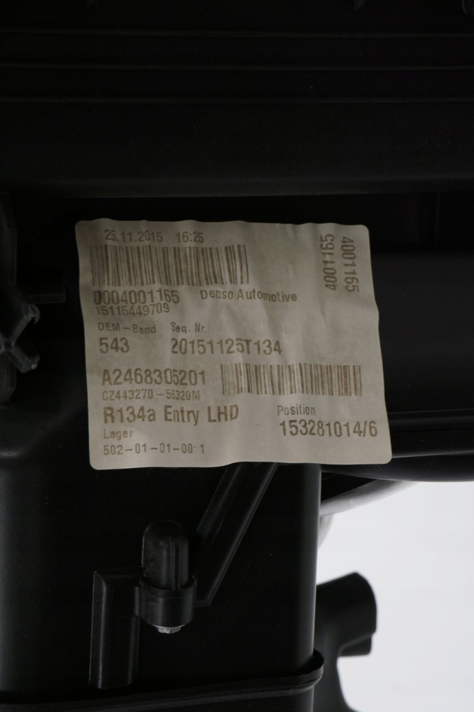 Mercedes w176 рестайлинг  15r отопитель 2468305201 с Разборки