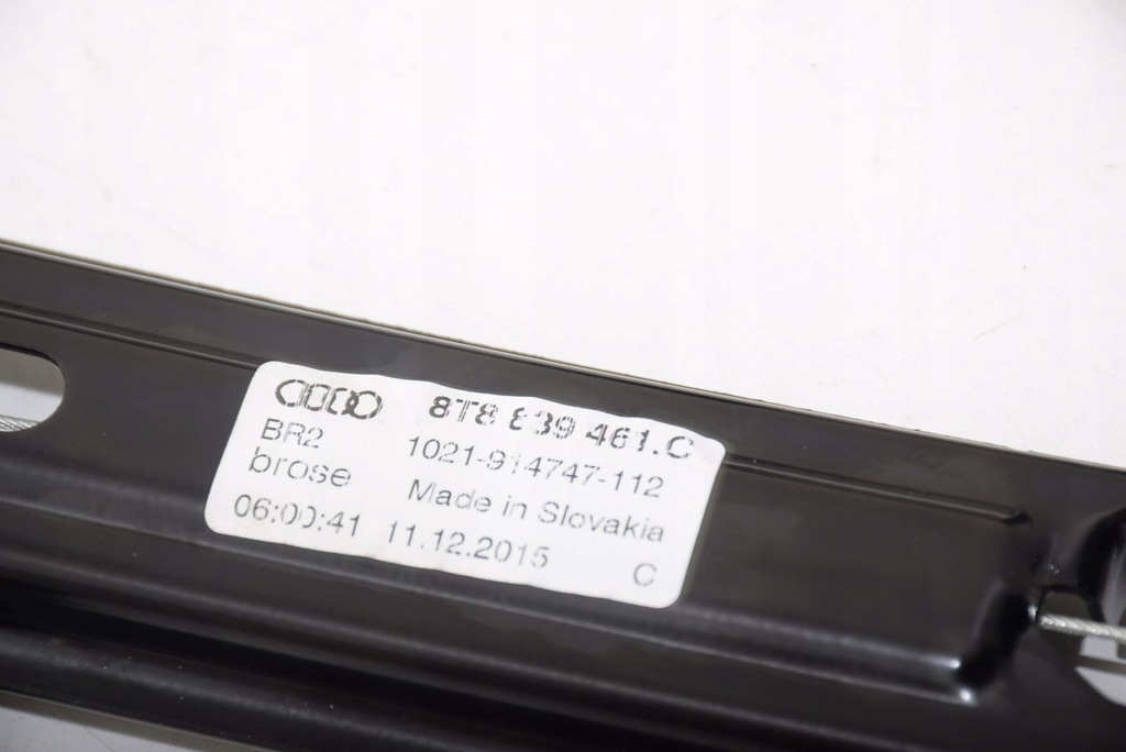 фото №11, Audi a5 8t sportback подъемник стекло левый задняя