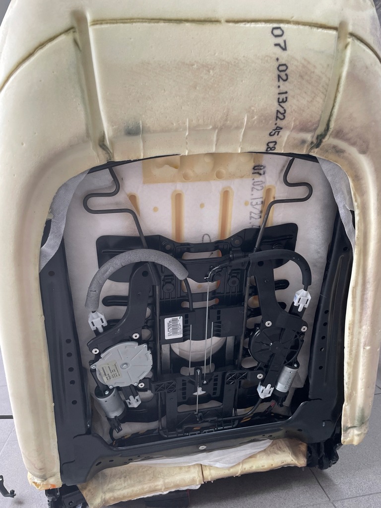 фото №7, Audi a7 сидіння правий килимки обігрівальні рейки блок керування