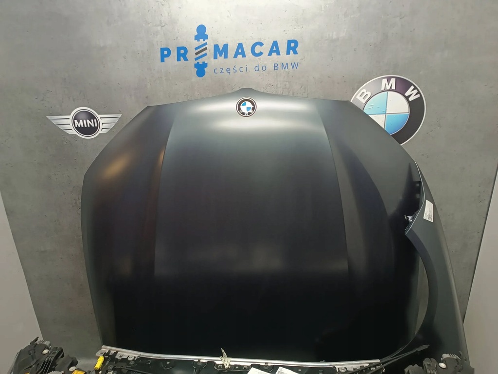 фото №11, Капот pas радиатор крыло бампер kampy bmw m8 f91 f92 f93 цвет: 490