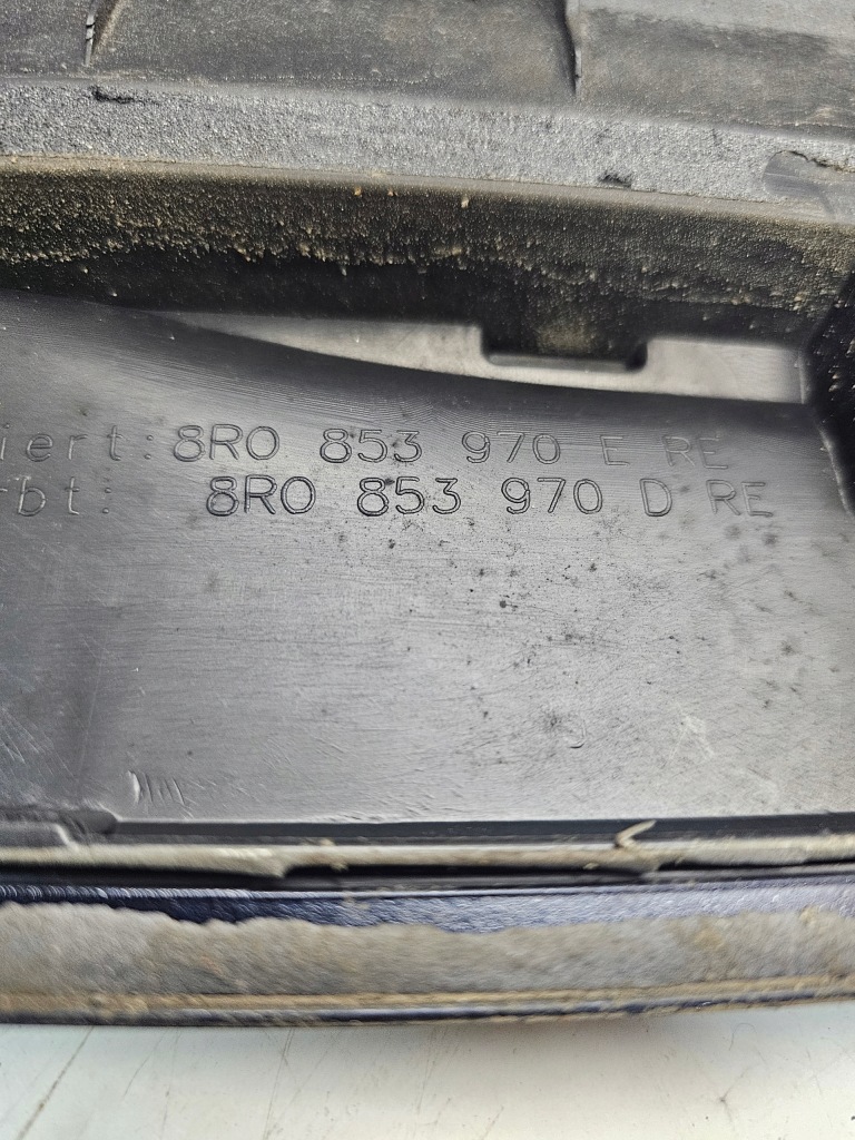 фото №6, Молдинг нижняя дверь правый задняя audi q5 8r 8r0853970e lz5a