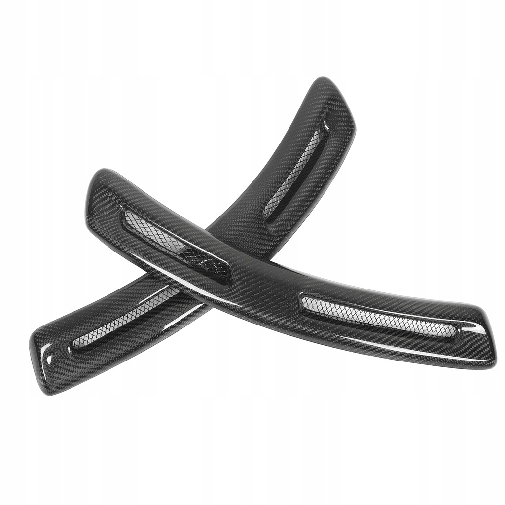 фото №10, Карбон fiber передня частина fender wing сторона vents replacement for mitsubishi lancer