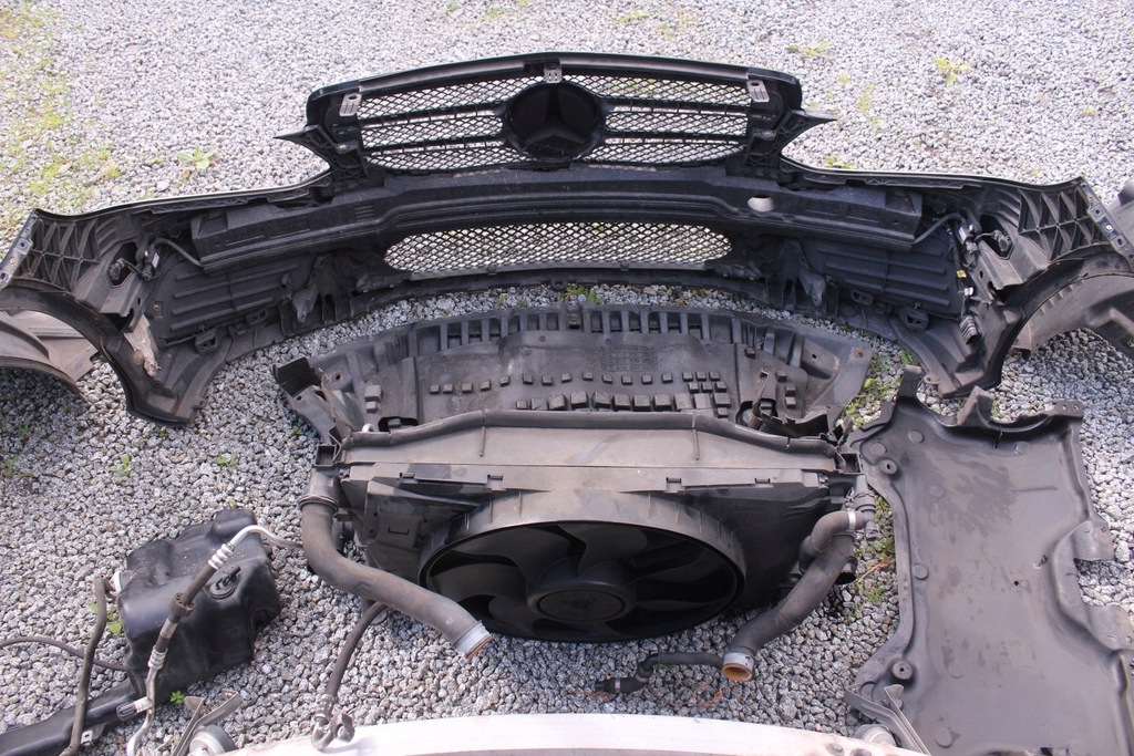 фото №14, Kompletny перед капот крыло бампер mercedes w212 lift 197