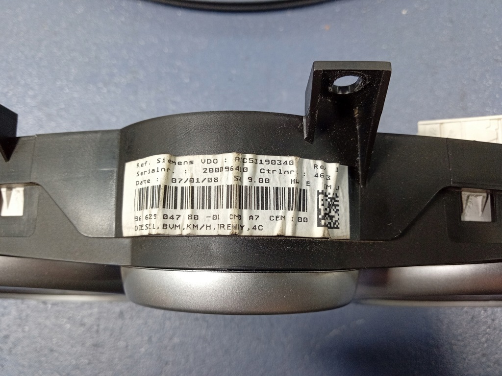 фото №7, Peugeot 207 1.6 hdi счетчик приборы eu 9662904780