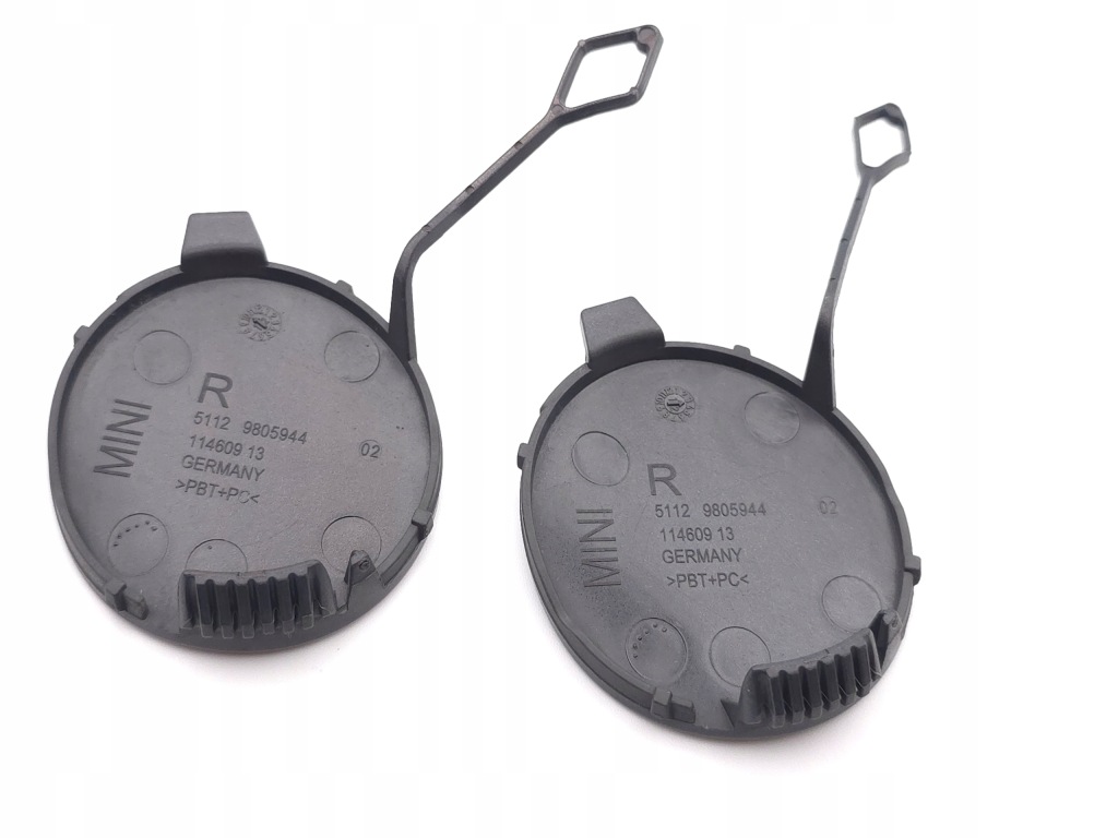 фото №2, Countryman r60 r61 заглушка hak бампер правый задняя oryg-pń