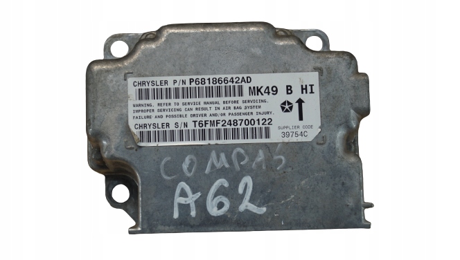 фото №1, Датчик модуль подушка безопасности jeep compass i lift p68186642ad