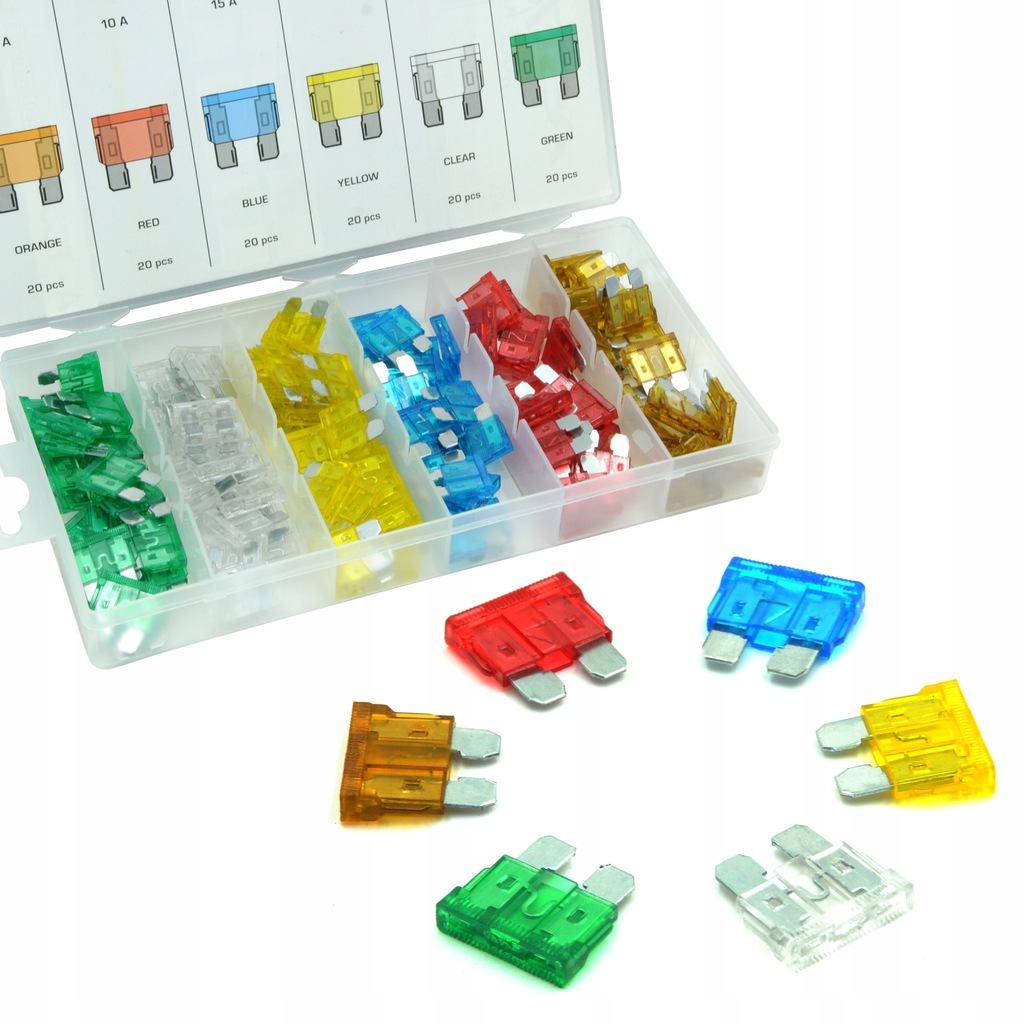 фото №1, Набір запобіжників автомобільних запобіжники