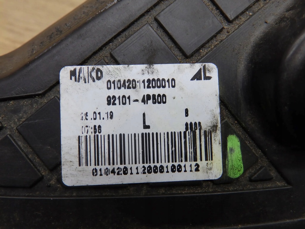 фото №7, Hyundai i20 pb pbt 2014 перед сторона левая лампы передние