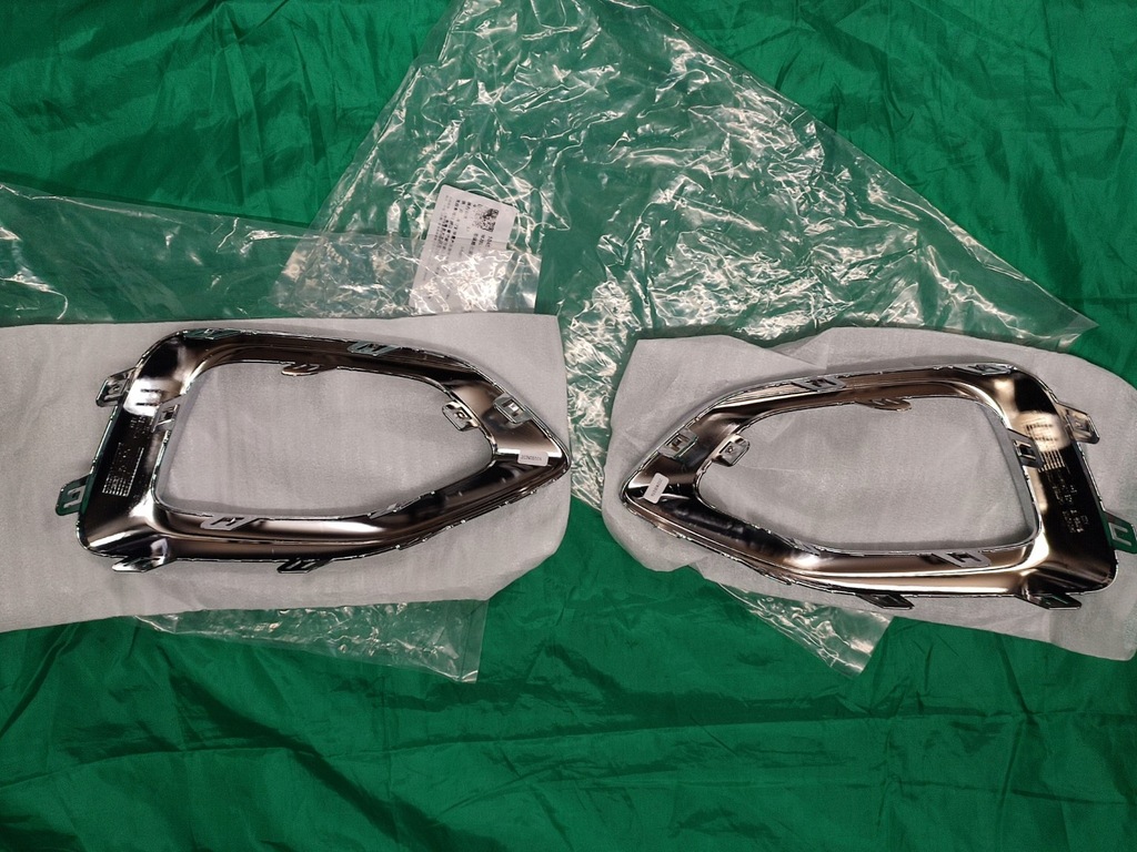 фото №6, Nowa решётка радиатора рамка противотуманной фары левый + правый перед mg hs ehs 10457756 10457758