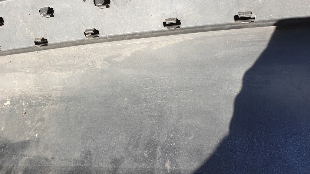 фото №6, Накладка-спойлер w бампер спойлер audi a3 8v 8v3 s-line