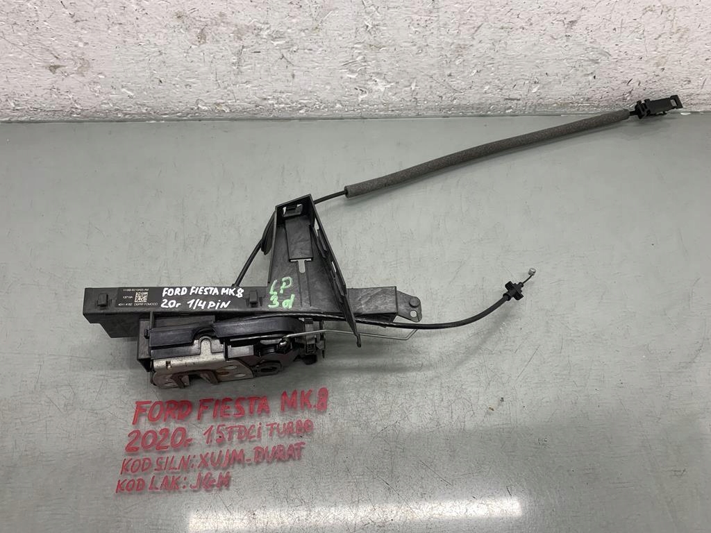 фото №1, Замок левый перед 4 pin ford fiesta mk8 1.5 tdci 20 r h1bbb219a65am 3d