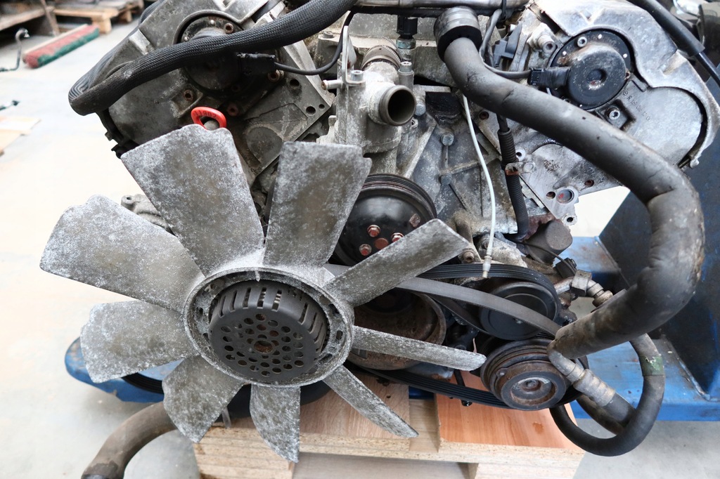 фото №10, Mercedes w140 w210 s420 cl420 двигатель 4.2 119981 v8 e420 kompletny 150t.km