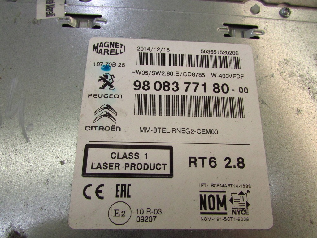 фото №2, Citroen c4 ds4 радио навигация 9808377180