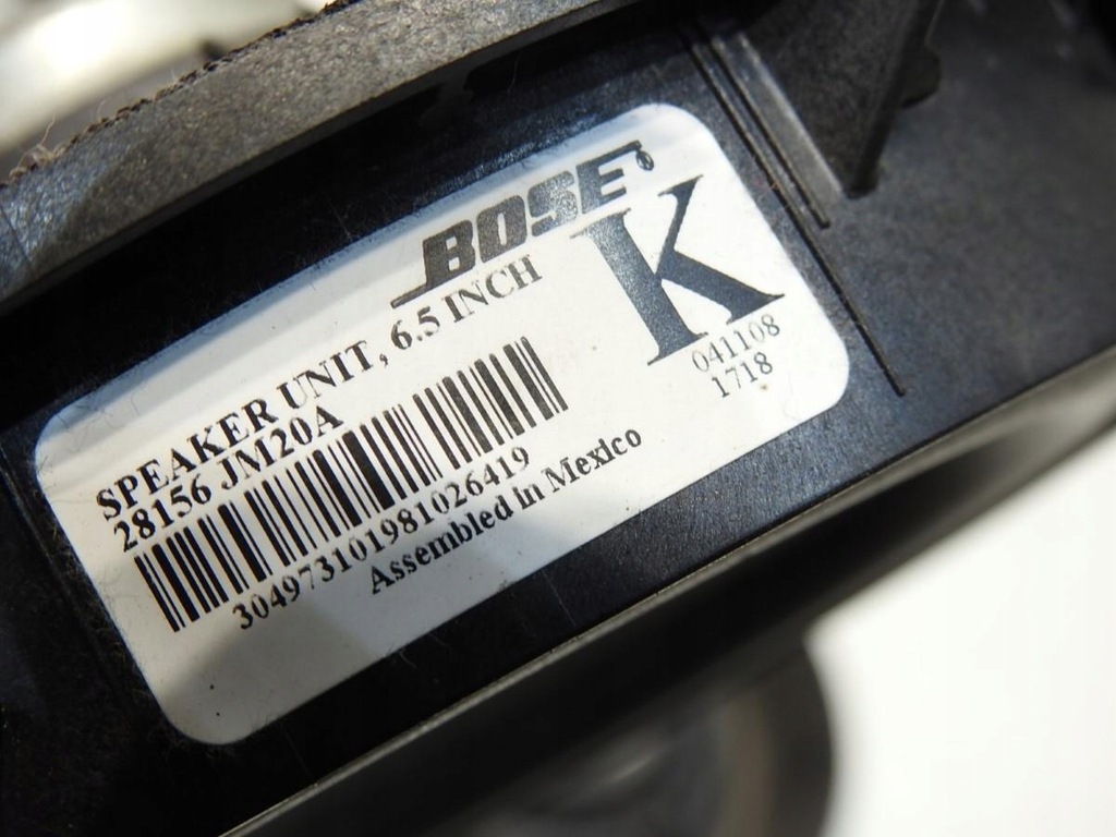 фото №7, Динамик динамики nissan murano z51 28156jm20a