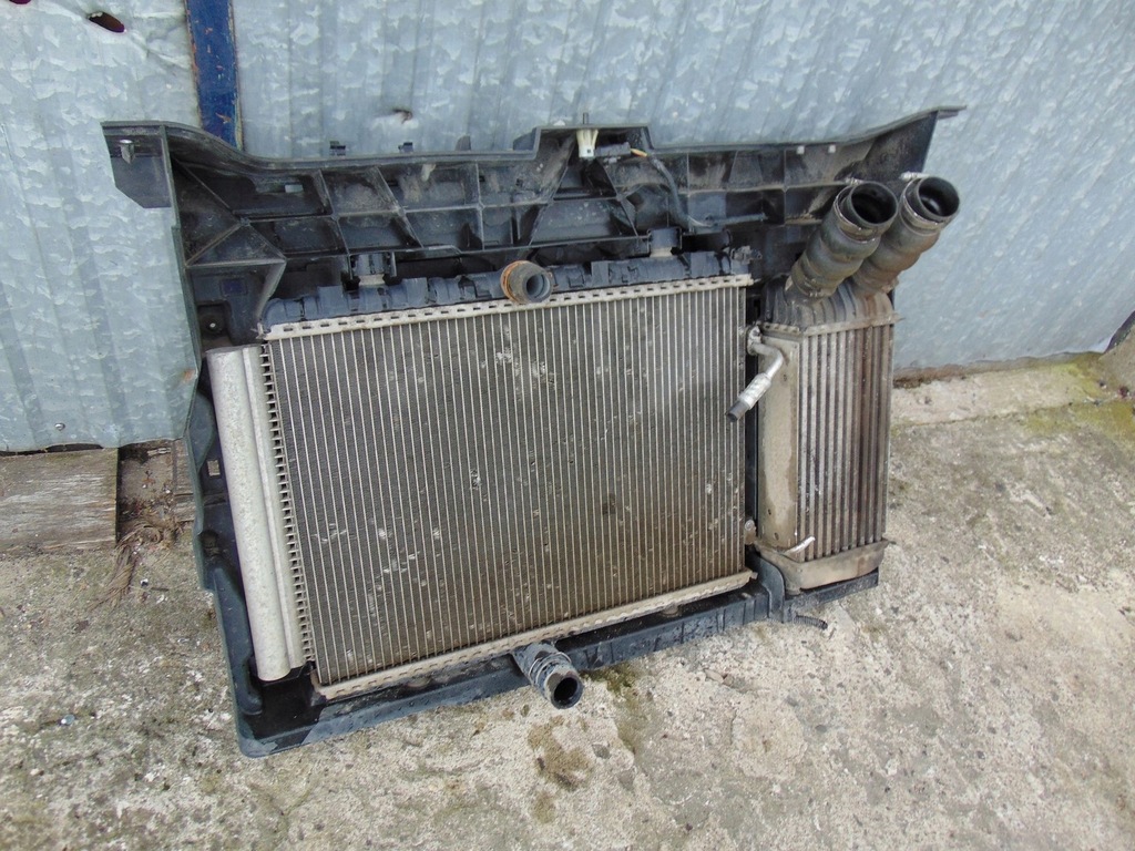 фото №14, Комплект радіатор вентилятор citroen jumpy ii 2007- 1.6 hdi кондиціонер