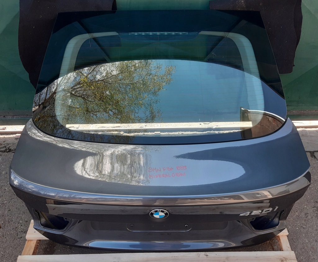 фото №1, Bmw 4 f36 gt 17r кришка багажника багажника b39 mineralgrau