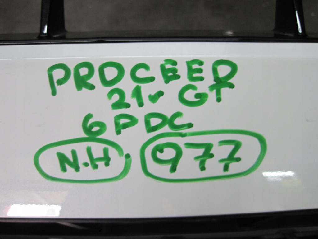 фото №10, Бампер kia proceed pro ceed gt 6 pdc перед передний