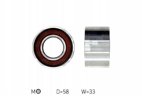 фото №2, Skf ролик натягувача mazda 3 2.0 mzr-cd bk