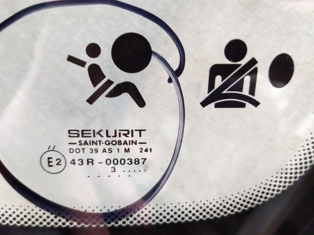 фото №2, Скло передня renault espace iii 1996-02 solar