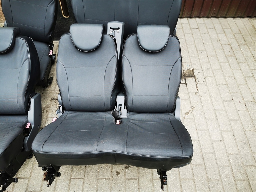 фото №4, Scudo ii expert jumpy 07-14 салон сидіння заднє сидіння 2+3 ряд ремені підлога kpl