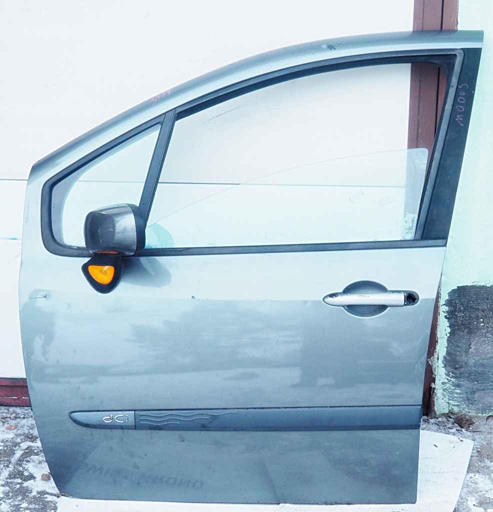 фото №3, Renault modus стекло с дверь левая передняя малый сталь