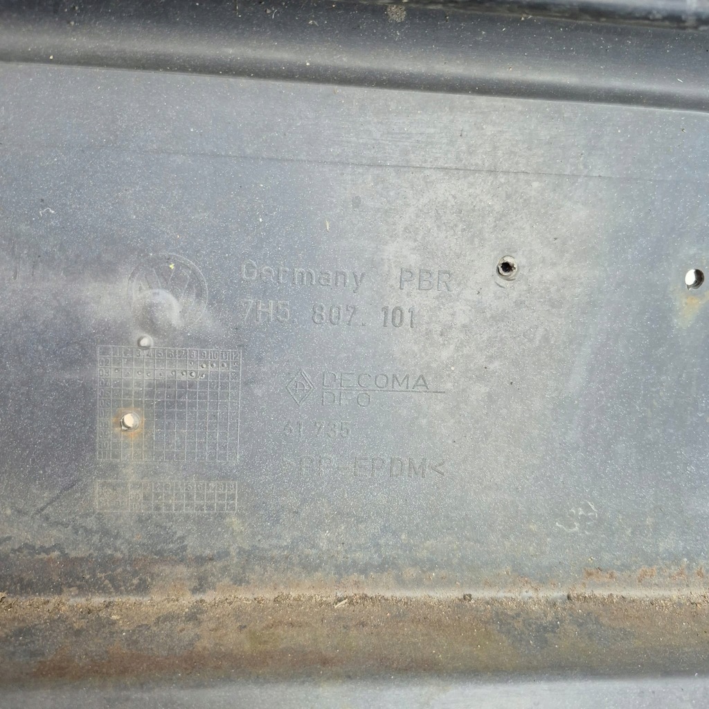 фото №12, Vw t5 multivan 03-09 бампер перед передній pdc 7h5807101