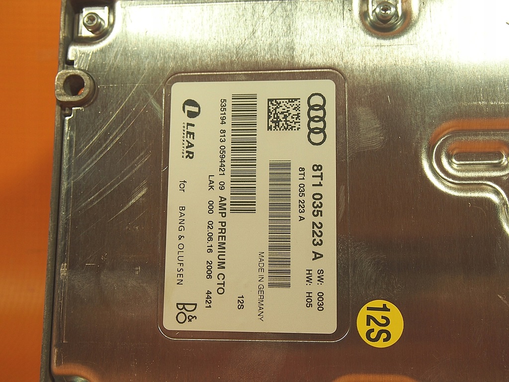 фото №9, Audi a5 8t усилитель bang olufsen 8t1035223a 22km