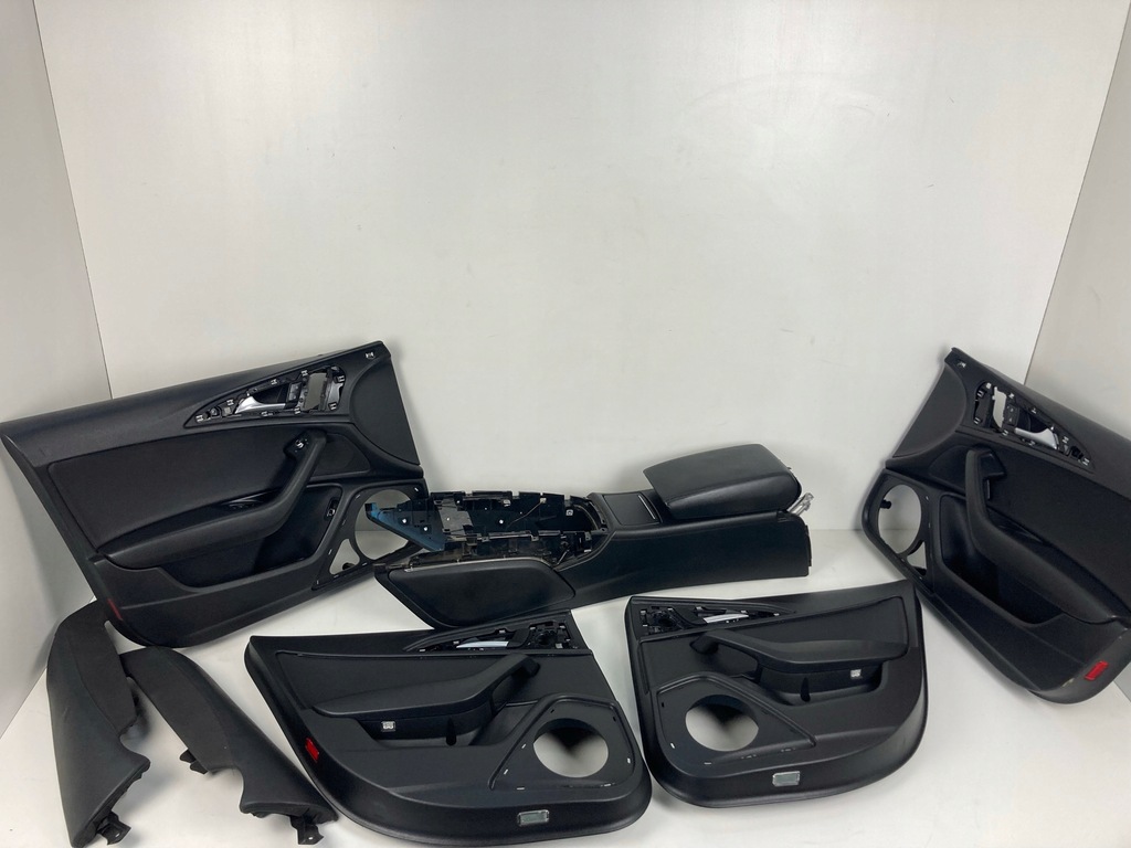 фото №12, Audi a6 c7 allroad сидіння заднє сидіння обшивки europa