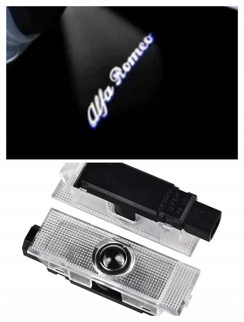 фото №1, Проектор led фонари w дверь alfa romeo 159 giulietta mito giulia