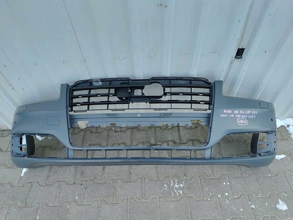 фото №1, Audi a8 d4 lift 13- бампер перед передний новый оригинал 4840