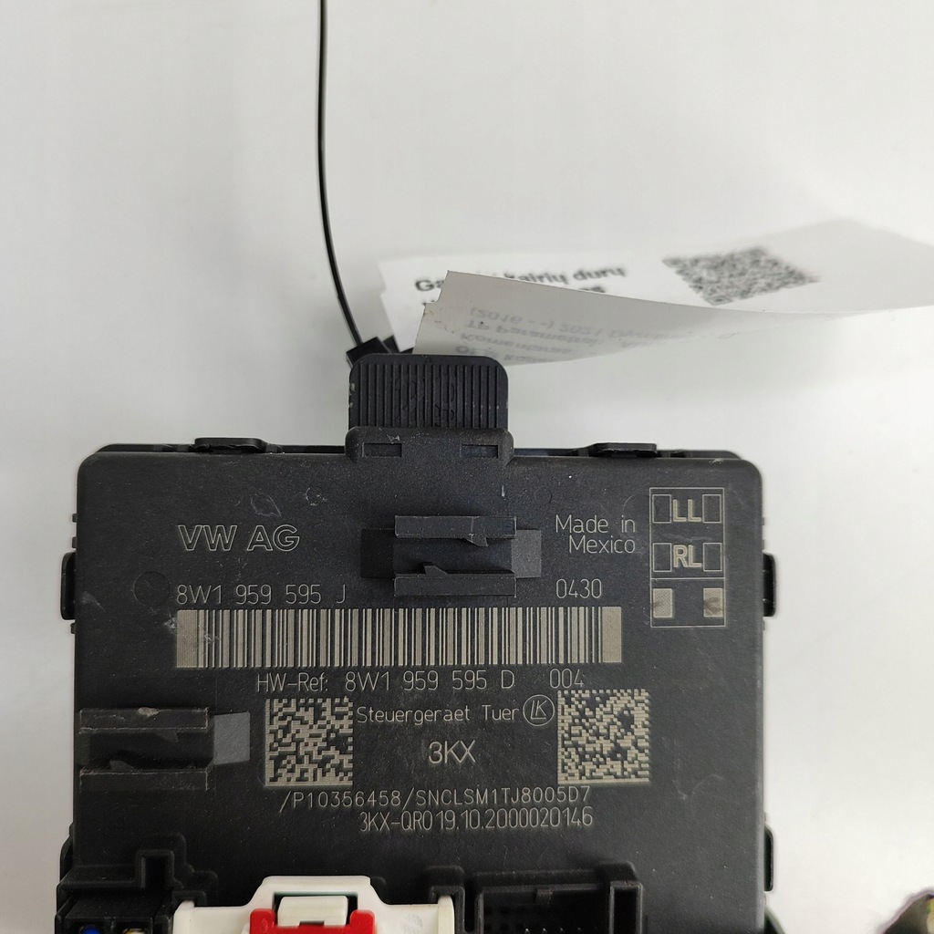 фото №7, Audi q5 sq5 2021 задня сторона ліва блок керування / модуль двері