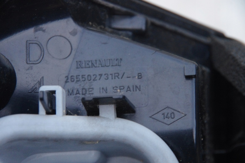 фото №2, Лампа задняя левая renault captur i 265502731r