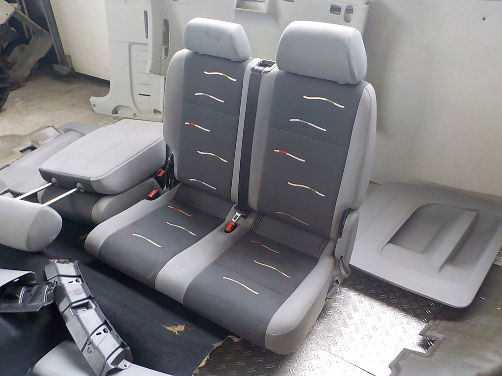 фото №6, Vw caddy iii 03-10 сидіння обшивки салон комплект